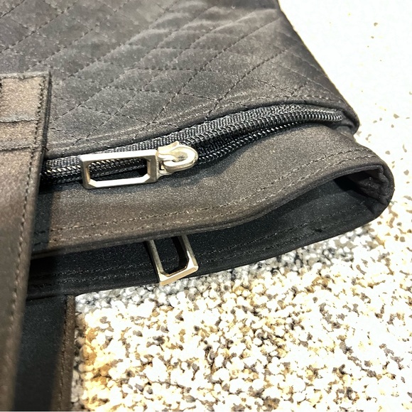 Franco Valentino Black Tote - 3 zipper compartment - Picture 9 of 14